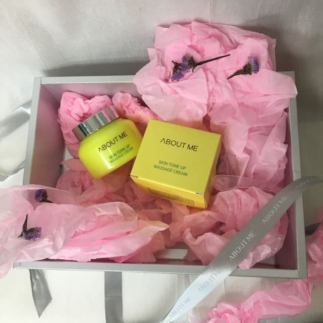 ABOUT ME Skin Tone Up Massage Cream 150ml review photo by dengsoon6