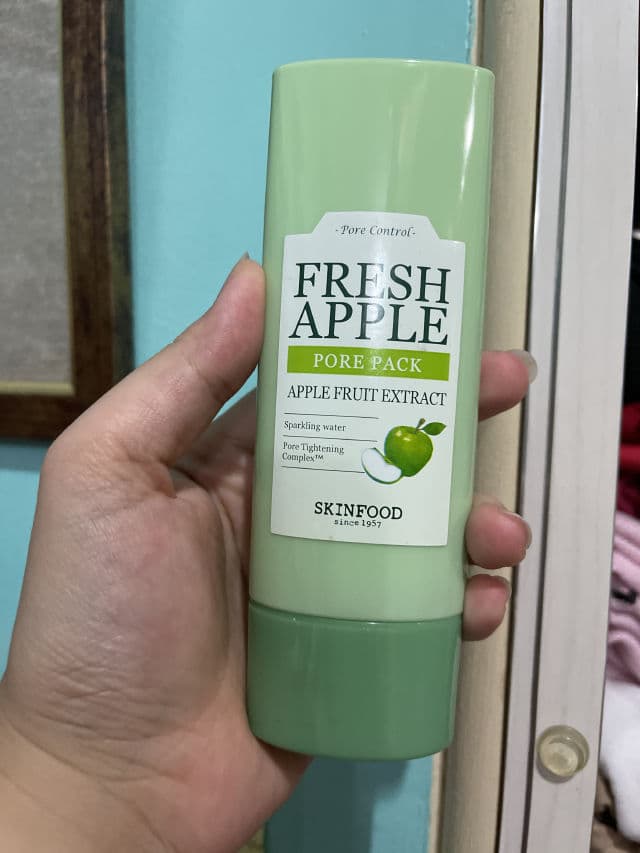 SKINFOOD Fresh Apple Pore Pack review photo by dengsoon6