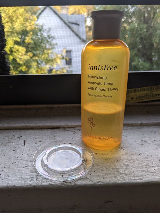 INNISFREE Nourishing Ampoule Toner with Ginger Honey review photo by destinationglass
