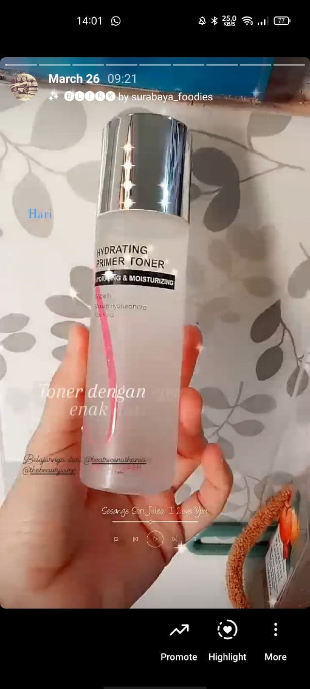 Airnderm Aesthetic Hydrating Primer Toner review photo by devydshop