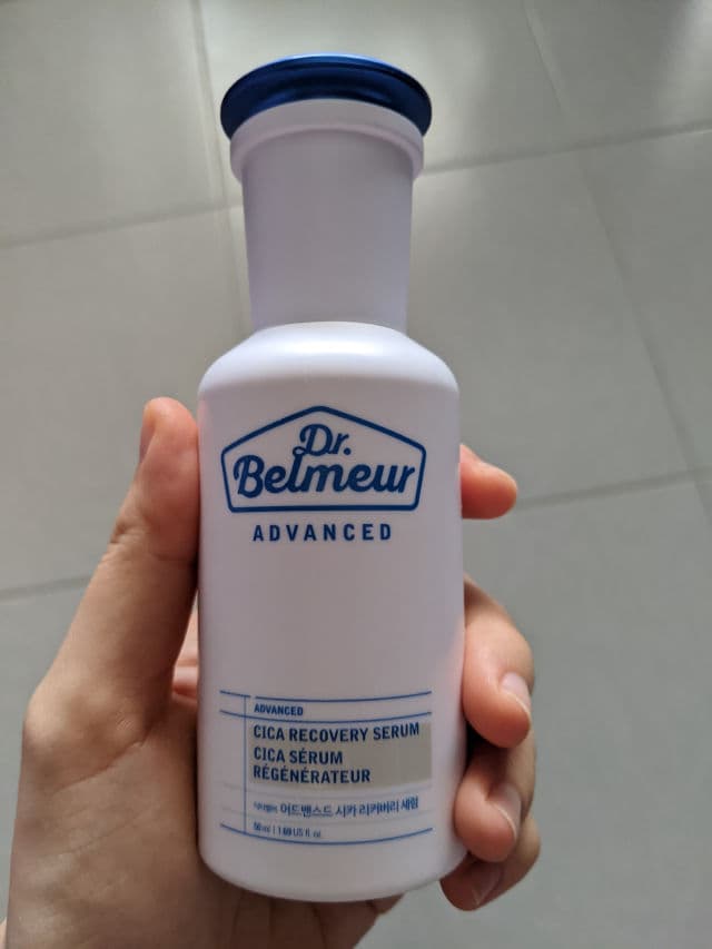 THE FACE SHOP Dr. Belmeur Advanced Cica Recovery Serum review photo by dewydays