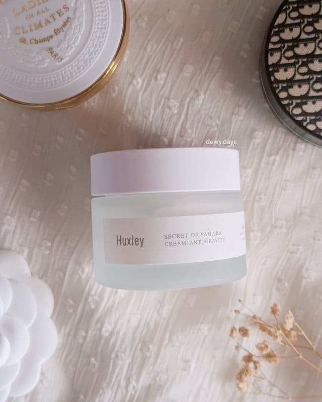 Huxley Anti-Gravity Cream review photo by dewydays