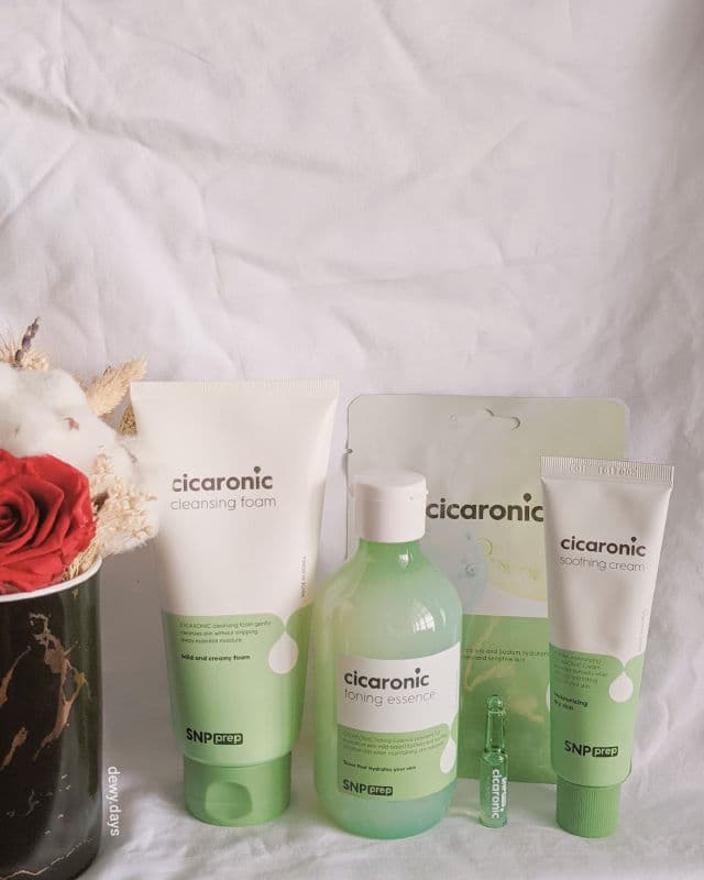 SNP Cicaronic Sheet Mask review photo by dewydays