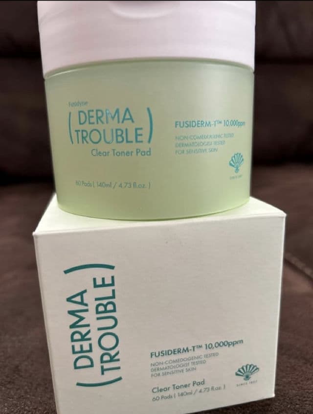 Fusidyne Derma Trouble Clear Toner Pad review photo by Rosiieguzman