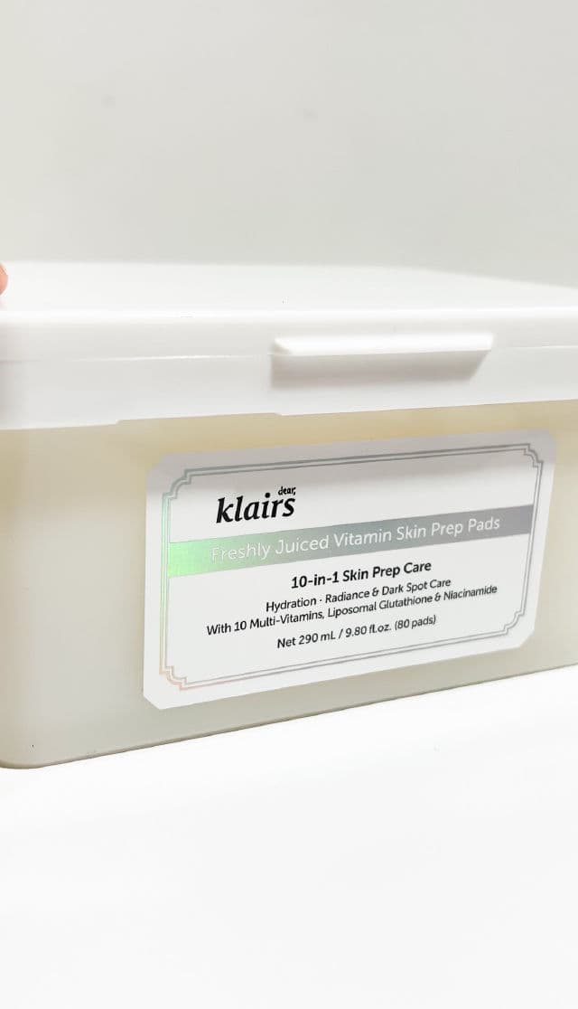 Dear, Klairs Freshly Juiced Vitamin Toner Pads review photo by Istiqomah