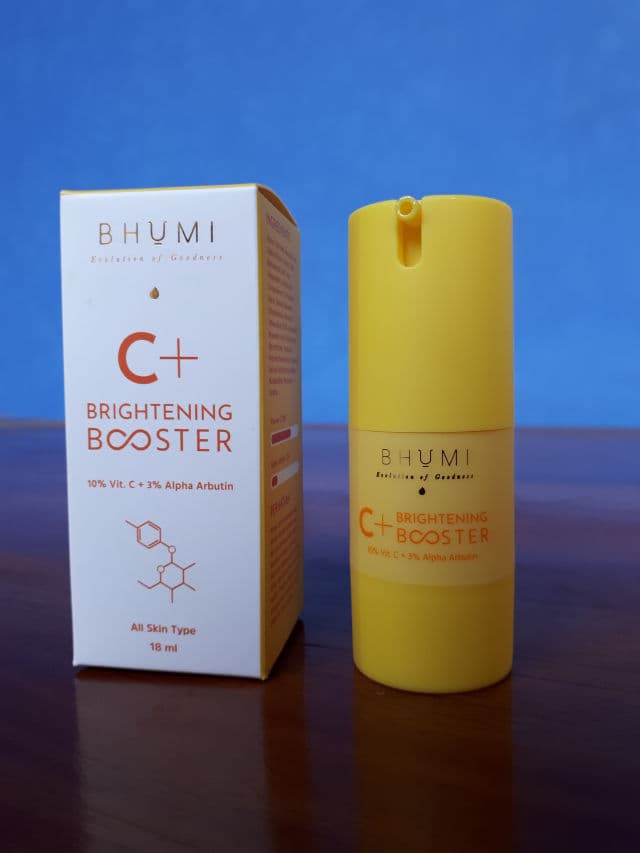 Bhumi C+ Brightening Booster review photo by dindaskind