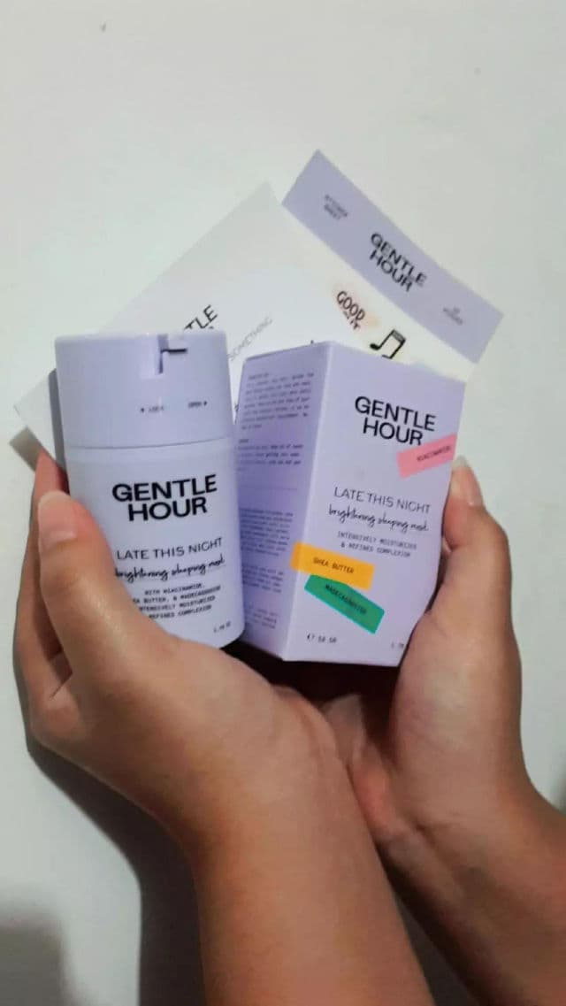 Gentle Hour Late This Night Brightening Sleeping Mask review photo by dindaskind