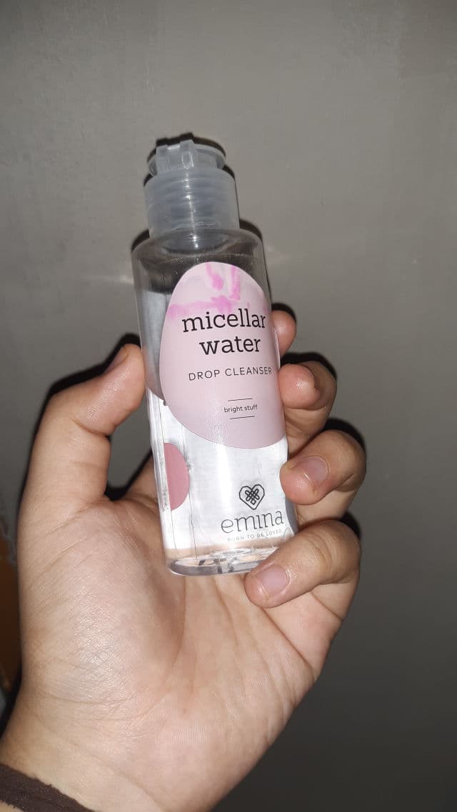 Emina Micellar Water Drop Cleanser – Bright Stuff review photo by dinnnn