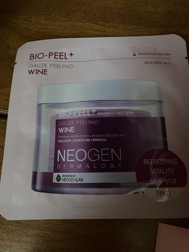 NEOGEN Dermalogy Bio-Peel Gentle Gauze Peeling Wine review photo by dnizzle104