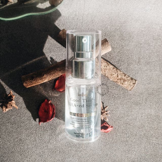 Langsre Good Times AHA-ed Serum review photo by dinaotaya