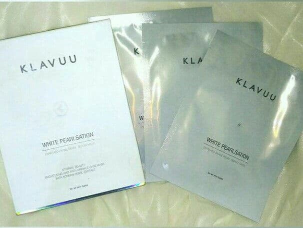 Klavuu White Pearlsation Pearl Serum Mask review photo by donaoktaviaa