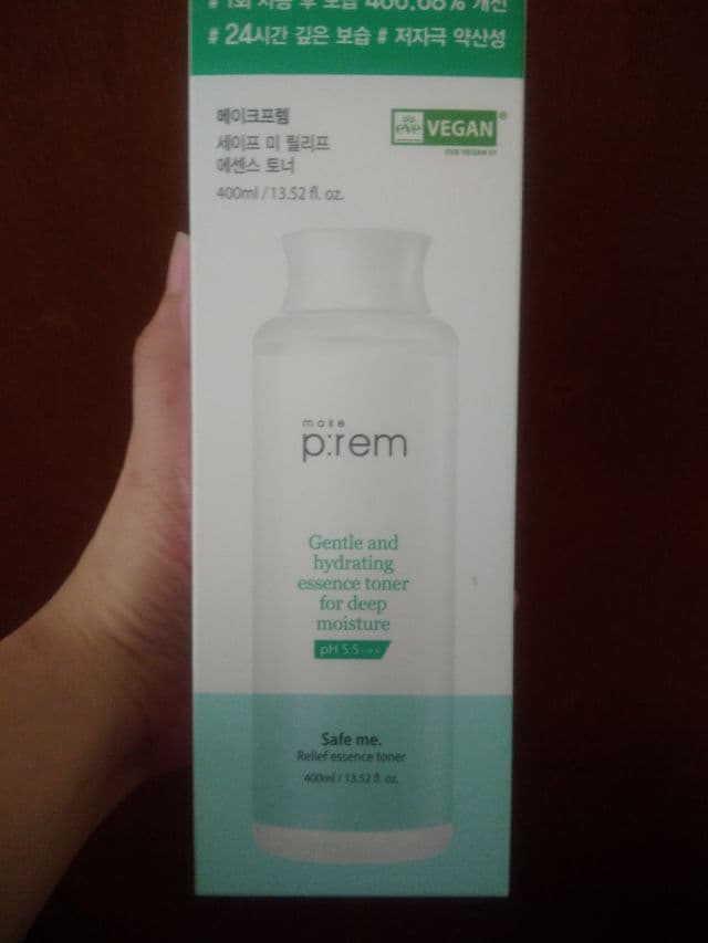 make p:rem Safe Me. Relief Essence Toner review photo by drmegsison