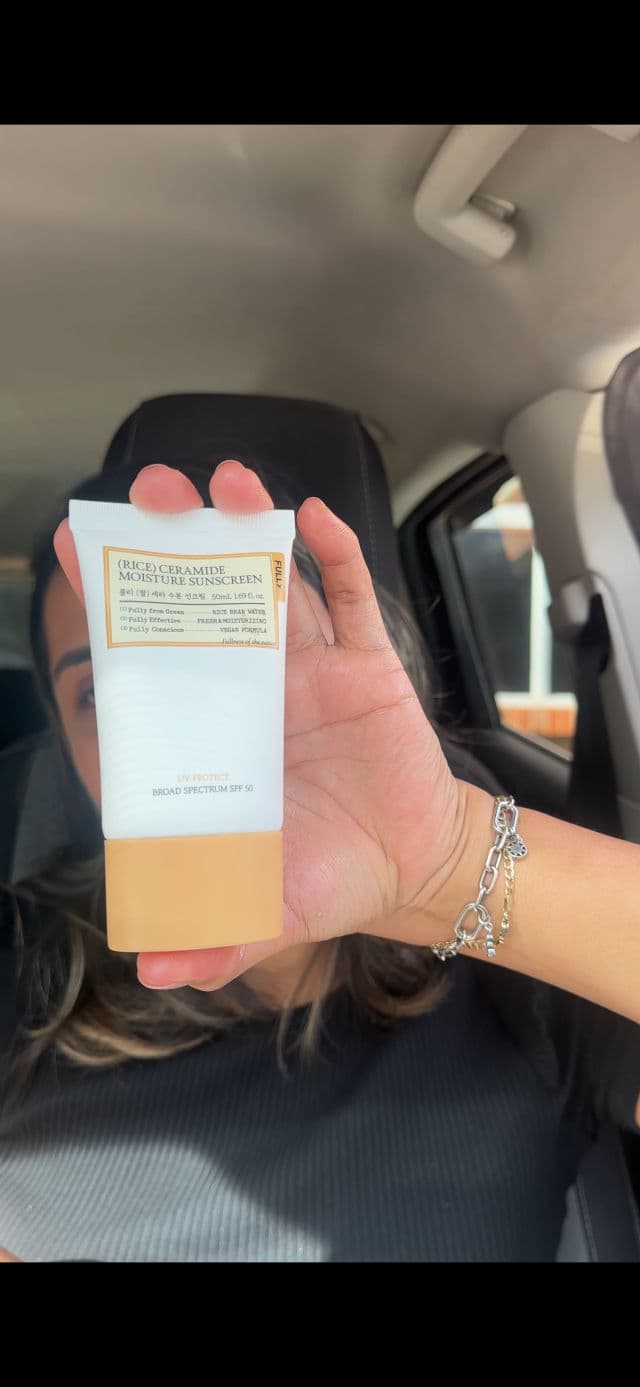 FULLY Rice Ceramide Moisture Sun Cream review photo by Delcy9