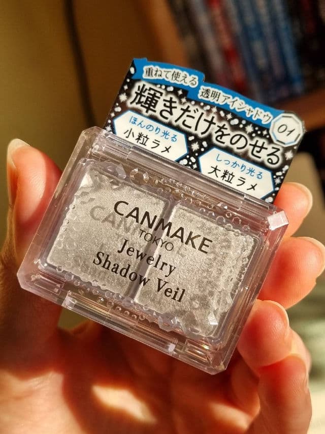 CANMAKE Jewelry Shadow Veil Eyeshadow - Ballerina Beige review photo by glowandsunshine