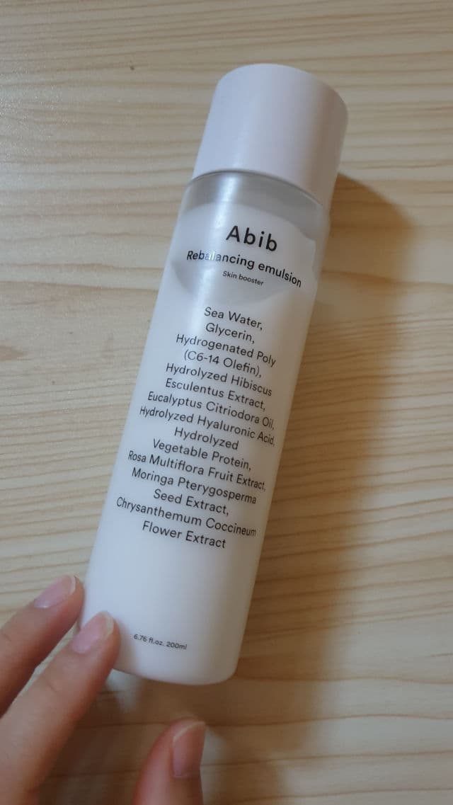 Abib Rebalancing Emulsion Skin Booster review photo by elianaclaire