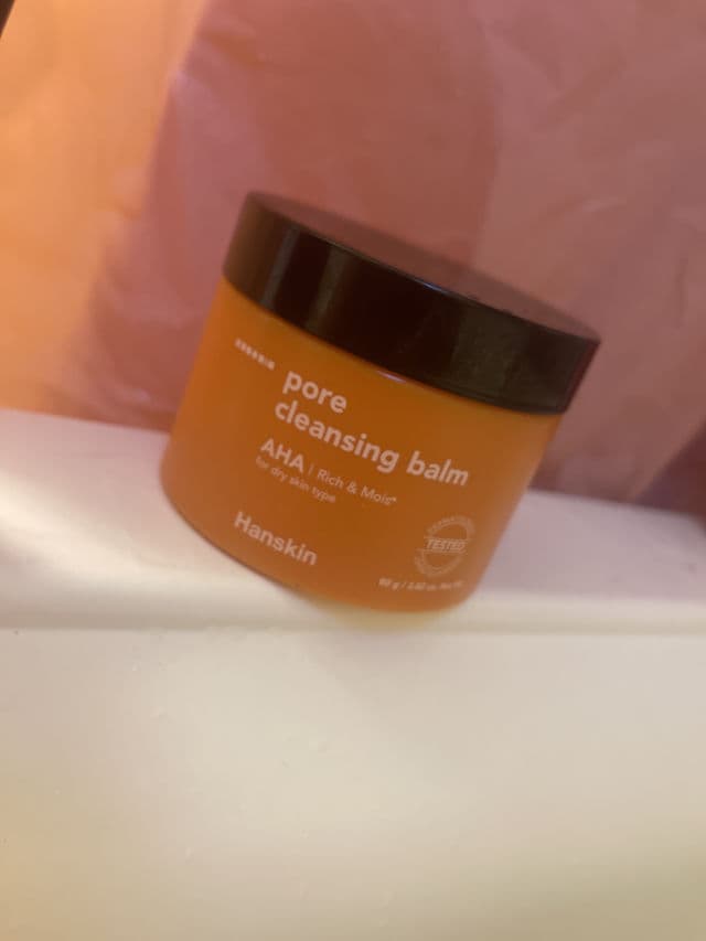 HANSKIN Pore Cleansing Balm - AHA review photo by elizaisdewy