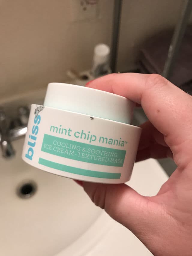Bliss Mint Chip Mania Cooling & Soothing Ice Cream-Textured Mask review photo by emmasempties