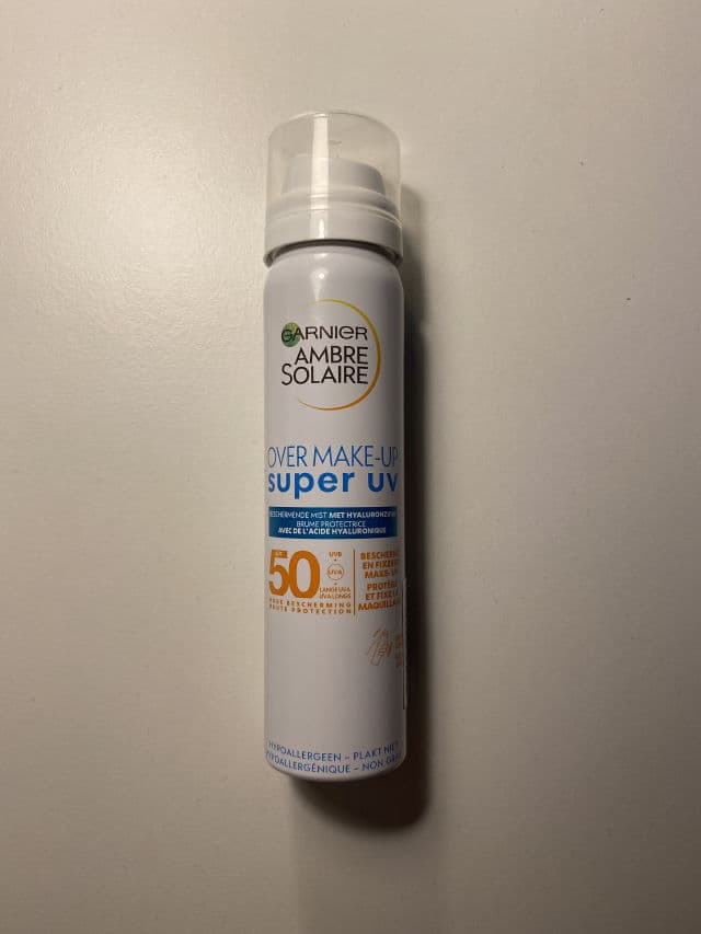 Garnier Ambre Solaire Over Makeup Super UV Protection Mist SPF50 review photo by emmava