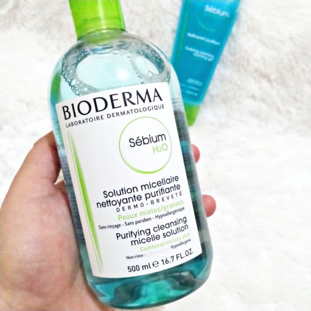 Bioderma Sebium H2O Micellar Water Makeup Remover for Combination to Oily Skin review photo by emorosa