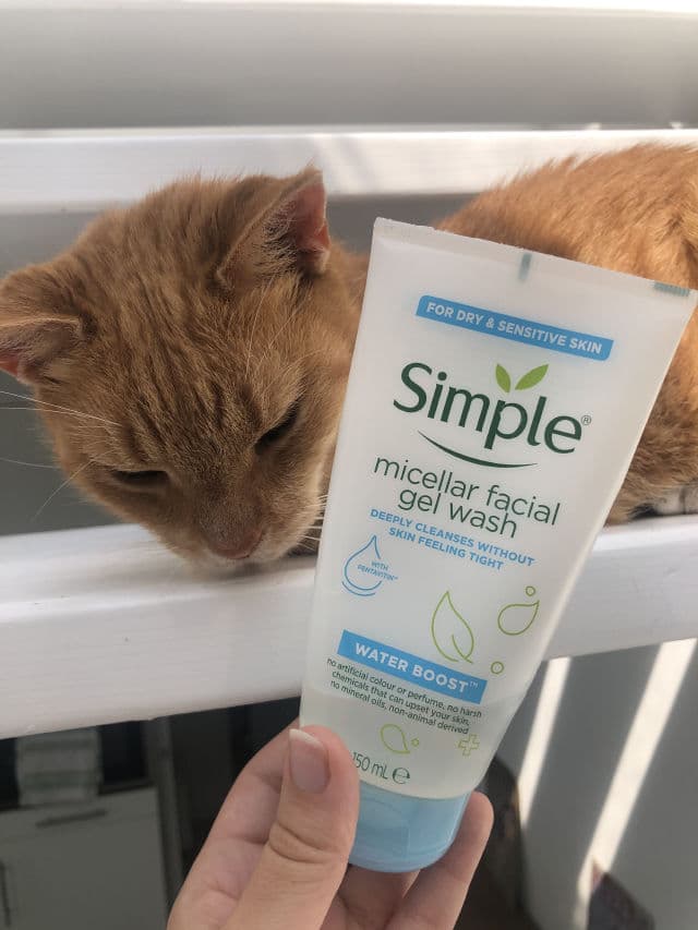 Simple Water Boost Micellar Facial Gel Wash review photo by emx