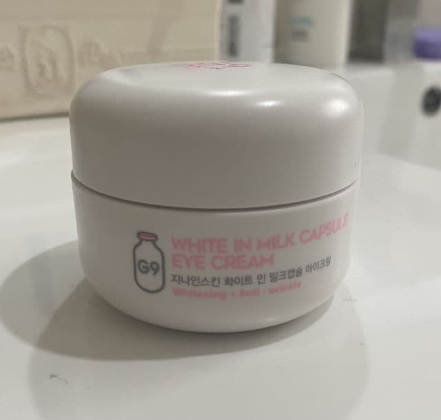 G9 White In Milk Capsule Eye Cream review photo by ericaaaliu