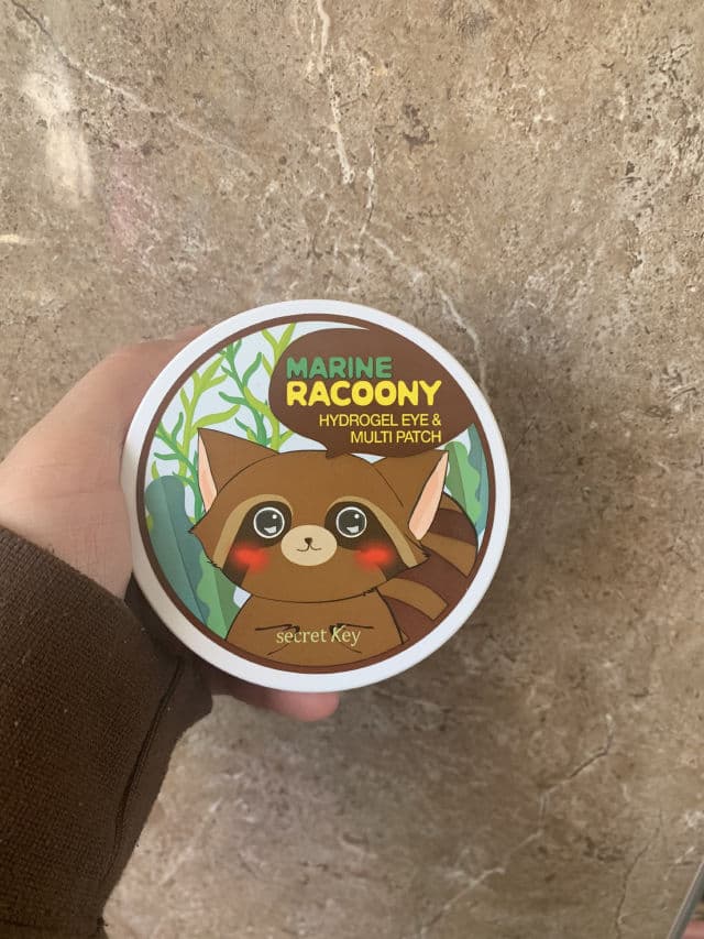 SECRET KEY Marine Racoony Hydrogel Eye & Multi Patch review photo by ericamay