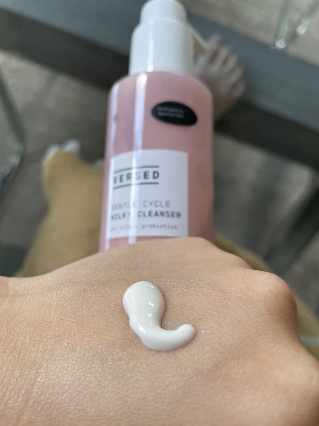 Versed Gentle Cycle Milky Cleanser review photo by esthicatq
