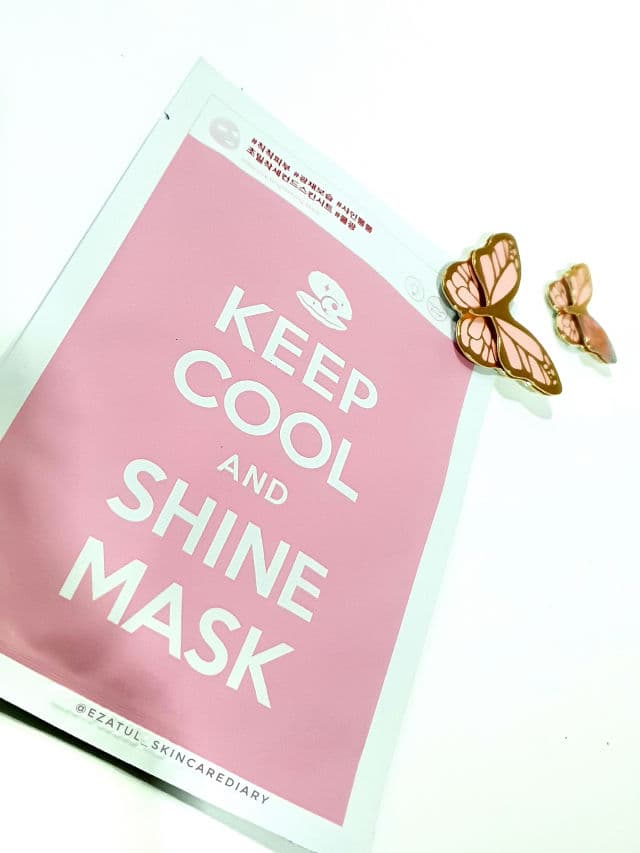 Keep Cool Keep Cool and Let Shine Intensive Whitening Second Skin Mask review photo by ezatulSkincareDiary