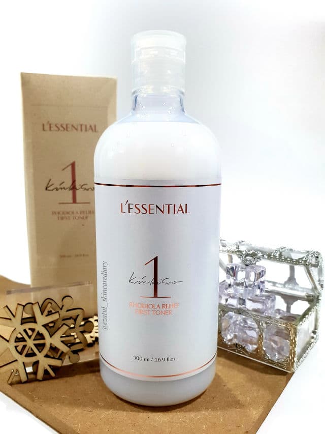 L'ESSENTIAL Rhodiola Relief First Toner review photo by ezatulSkincareDiary