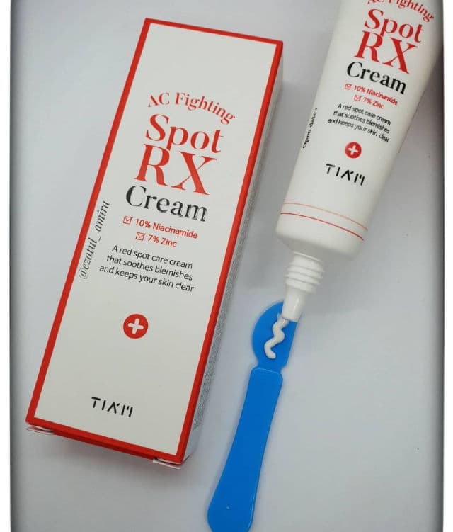 TIAM AC Fighting Spot RX Cream review photo by ezatulSkincareDiary