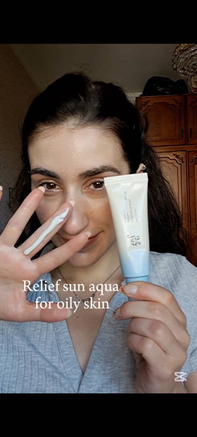 BEAUTY OF JOSEON Relief Sun Aqua-Fresh : Rice + B5 SPF50+ PA++++ review photo by ninias