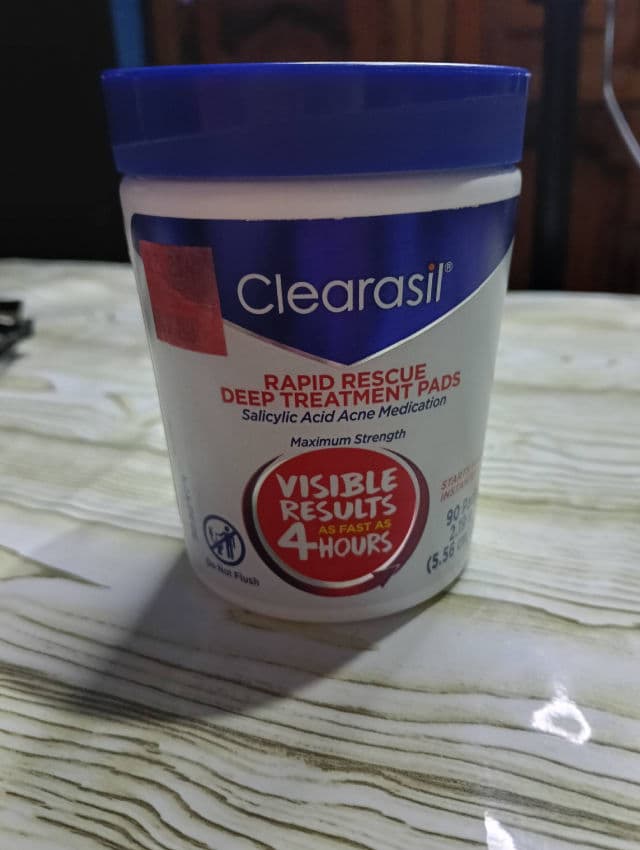 Clearasil Rapid Rescue Deep Treatment Pads review photo by RubycastanedaUGC