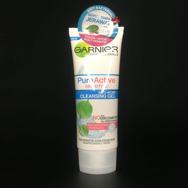 Garnier Pure Active Sensitive Anti-Acne Cleansing Gel review photo by farahaszar