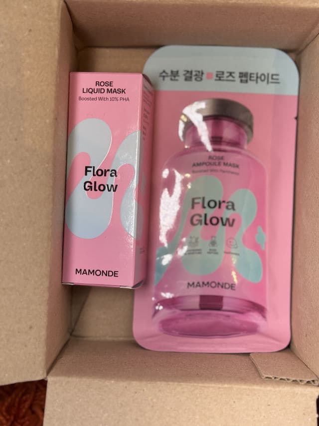 Mamonde Flora Glow Rose Liquid Mask review photo by BukolaBanks