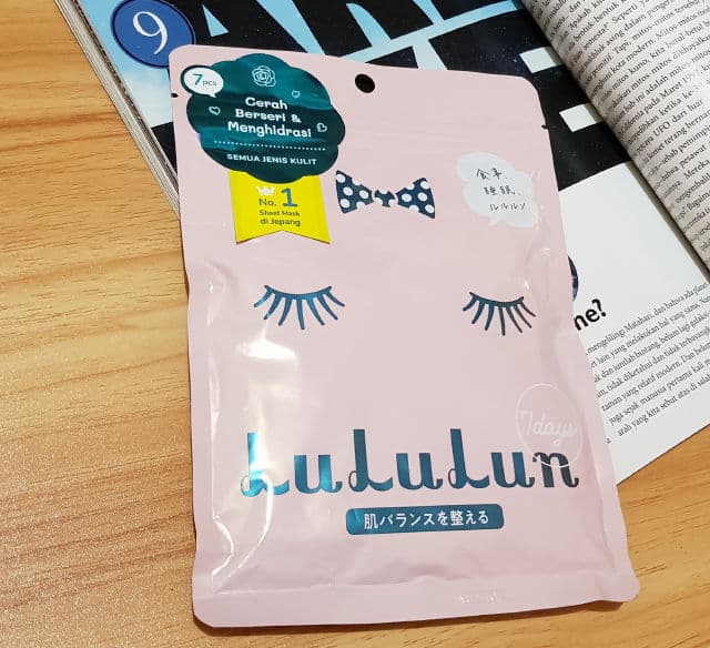 Lululun Pink Face Mask review photo by febids