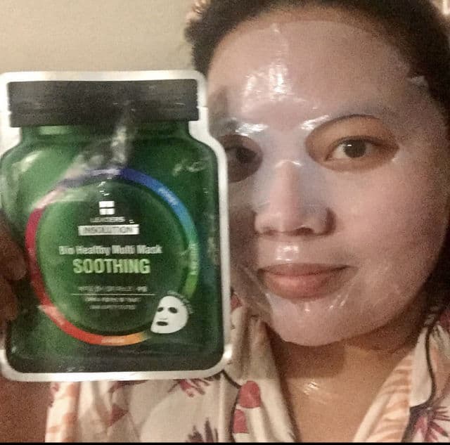 LEADERS Insolution Bio Healthy Multi Mask Soothing review photo by feedthyface