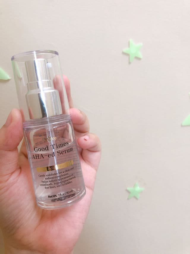 Langsre Good Times AHA-ed Serum review photo by felyfey