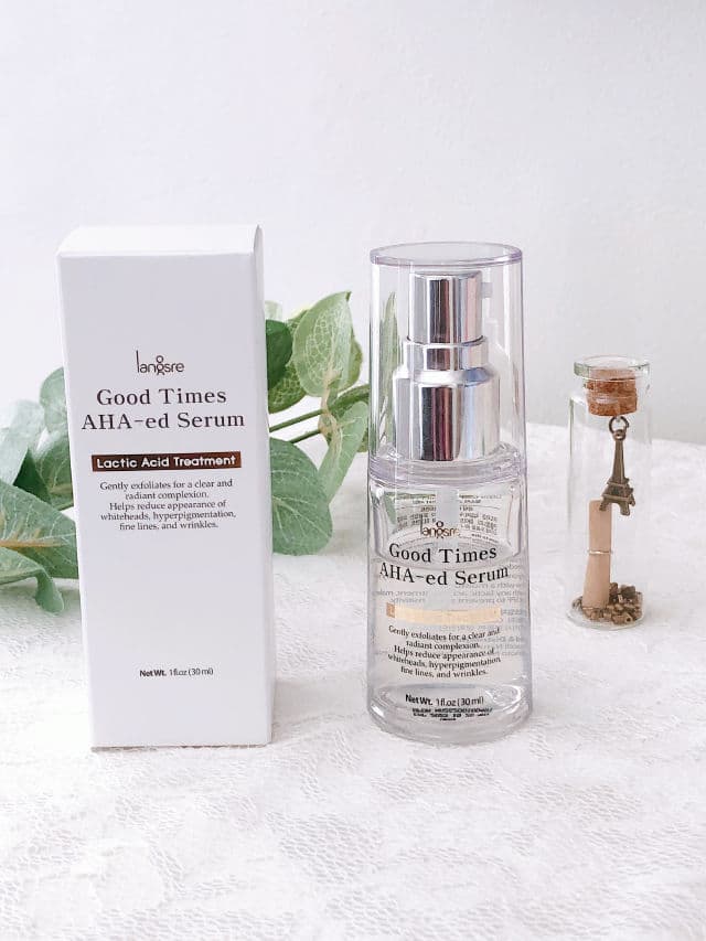 Langsre Good Times AHA-ed Serum review photo by felyfey