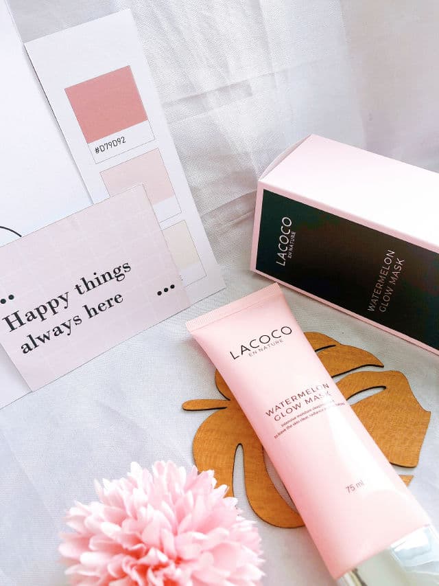 Lacoco en nature Watermelon Glow Mask review photo by felyfey