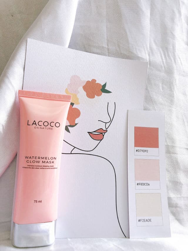 Lacoco en nature Watermelon Glow Mask review photo by felyfey