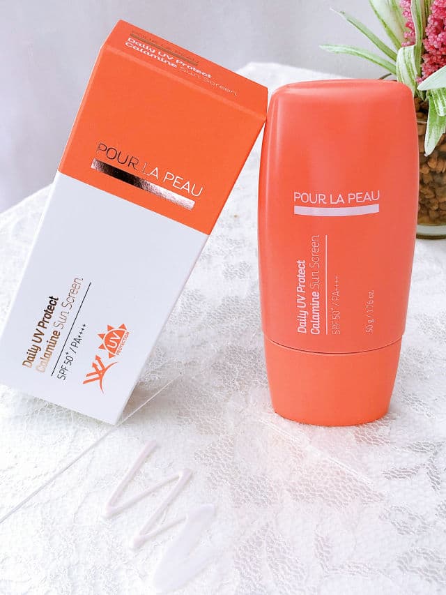 Pour La Peau Daily UV Protect Calamine Sun Screen SPF50+/PA++++ review photo by felyfey