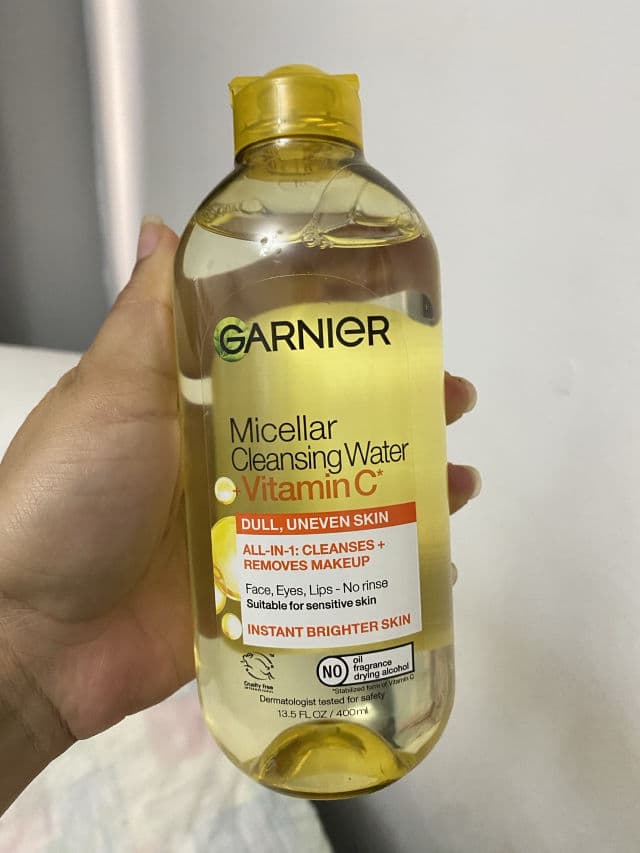 Garnier Agua Micelar Express Aclara review photo by pristin