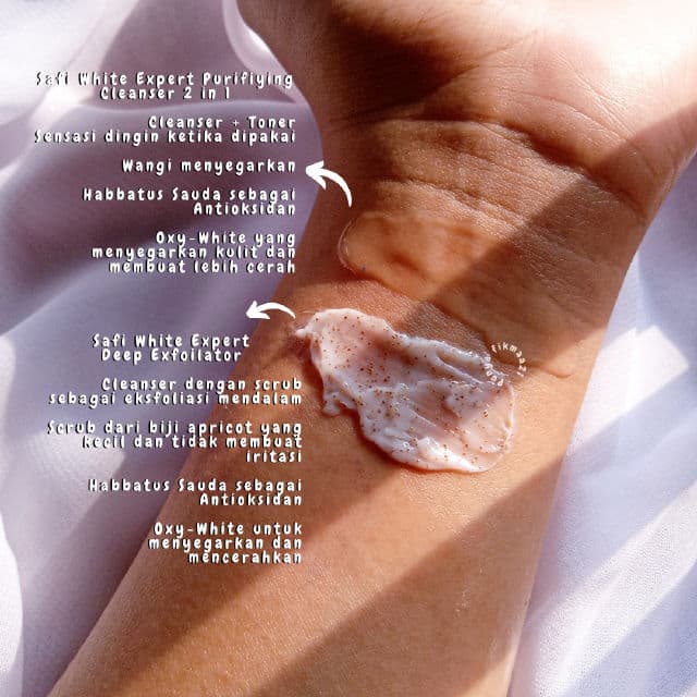 Safi White Expert Deep Exfoliator review photo by fikmaa21