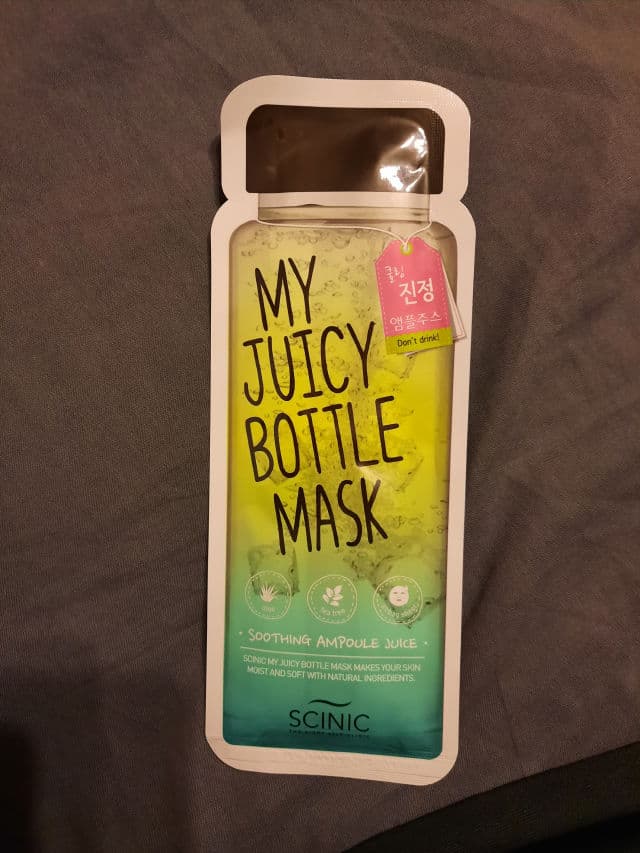 SCINIC My Juicy Bottle Mask - Aqua Ampoule Juice review photo by flinta221