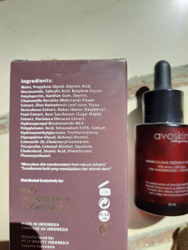Avoskin Miraculous Refining Serum review photo by evaawrr