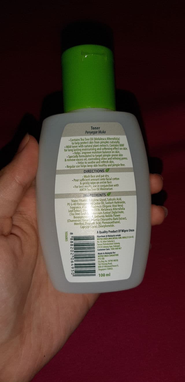 Aiken Tea Tree Oil Toner review photo by franciscafl