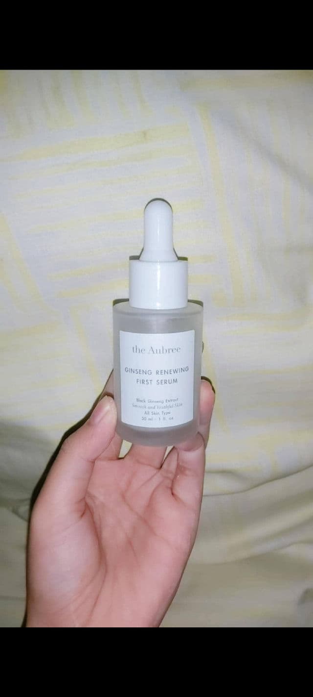 the Aubree Ginseng Renewing First Serum review photo by Freckless