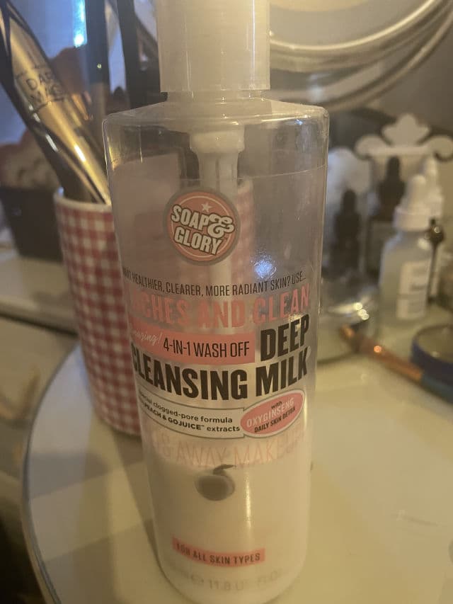 Soap & Glory Peaches And Clean Deep Cleansing Milk review photo by fsmith