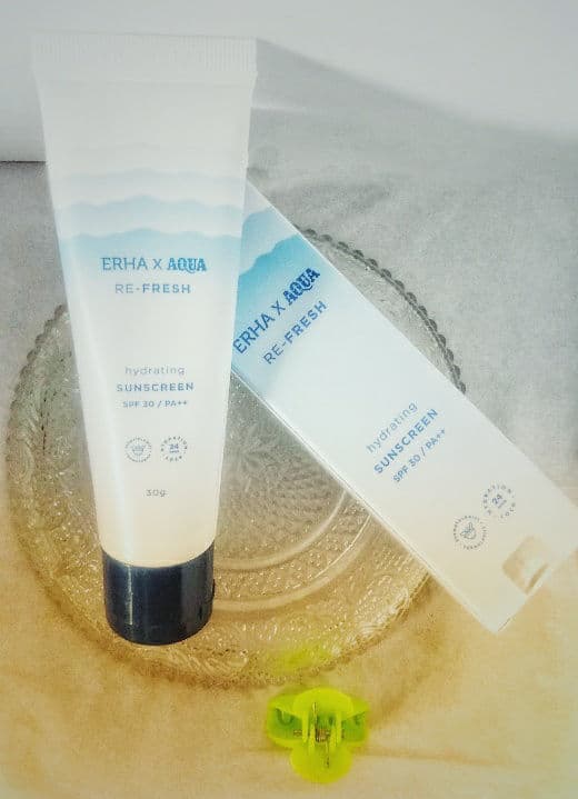 ERHA Erha X Aqua Re-fresh Hydrating Sunscreen SPF 30/PA++ review photo by fufufoe