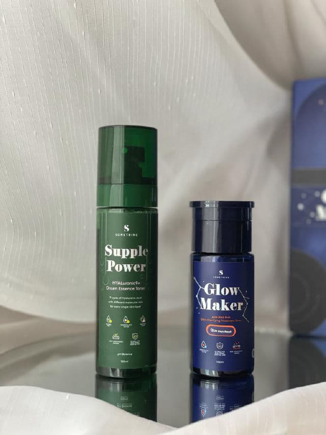 Somethinc Glow Maker AHA BHA PHA Clarifying Treatment Toner review photo by funskincare